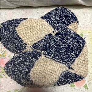 House Slippers Hand knit Handmade